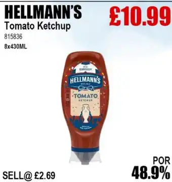 Bestway HELLMANN'S Tomato Ketchup offer