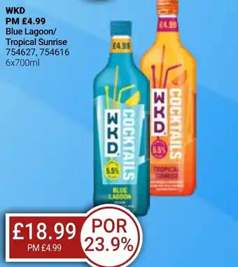 Bestway WKD Blue Lagoon/ Tropical Sunrise offer