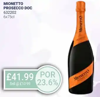 Bestway MIONETTO PROSECCO DOC offer