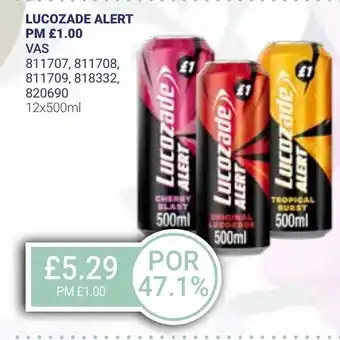 Bestway LUCOZADE ALERT offer