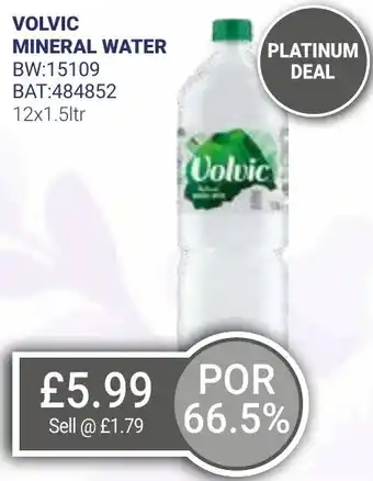 Bestway VOLVIC MINERAL WATER offer
