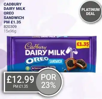 Bestway CADBURY DAIRY MILK OREO SANDWICH offer