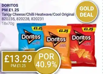 Bestway DORITOS Tangy Cheese/Chilli Heatwave/Cool Original offer