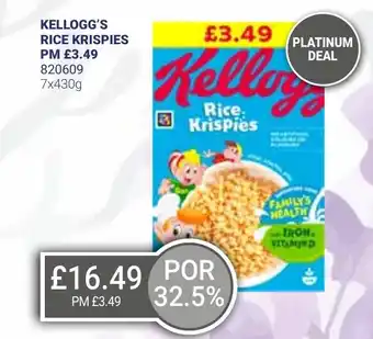 Bestway KELLOGG'S RICE KRISPIES offer