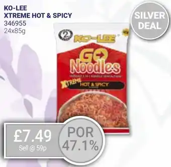 Bestway KO-LEE XTREME HOT & SPICY offer