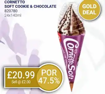 Bestway CORNETTO SOFT COOKIE & CHOCOLATE offer