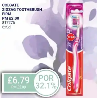 Bestway COLGATE ZIGZAG TOOTHBRUSH FIRM offer