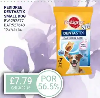 Bestway PEDIGREE DENTASTIX SMALL DOG offer