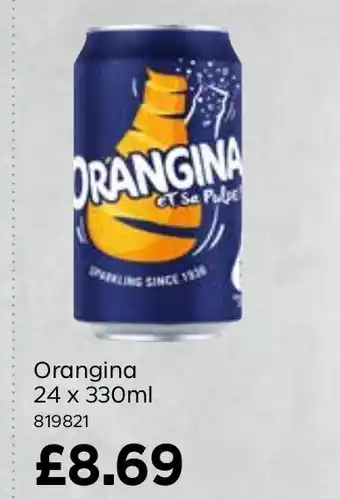 Bestway Orangina 24 x 330ml offer