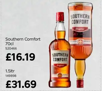 Bestway Southern Comfort 70cl offer