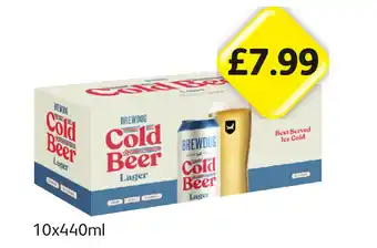 Londis View Brewdog Cold Beer Lager offer