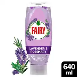 Morrisons Fairy Max Power Hand Dishwashing Lavender & Rosemary offer