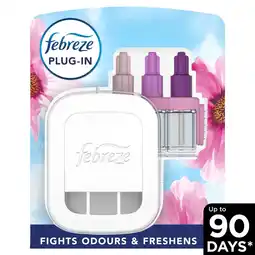 Morrisons Febreze 3Volution Air Freshener Blossom & Breeze Plug Starter Kit offer