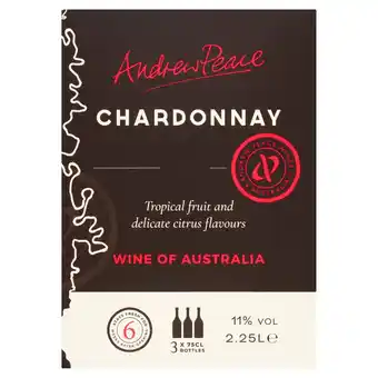 Morrisons Andrew Peace Black Label Signature Chardonnay offer