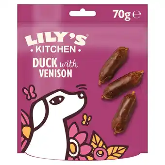 Morrisons Lily's Kitchen Scrumptious Duck & Venison Sausages offer