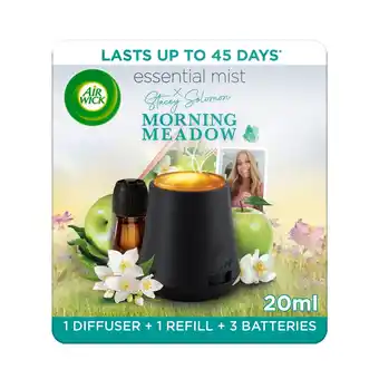 Morrisons Airwick Mist Kit & Refill Stacey Morning Meadow offer