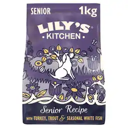 Morrisons Lily's Kitchen Turkey & Trout Senior Recipe Complete Dry Dog Food offer