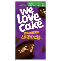 Morrisons We Love Cake Free From Salted Caramel Tarts offer