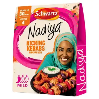 Morrisons Schwartz Nadiya Kicking Chicken Kebab Kit offer