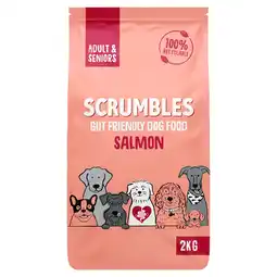 Morrisons Scrumbles Dog Dry Adult & Seniors Salmon offer