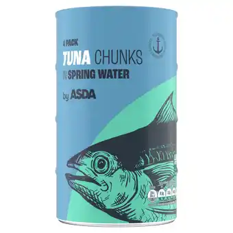 Asda ASDA Skipjack Tuna Chunks in Spring Water offer