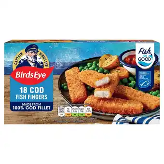 Morrisons Birds Eye 18 Cod Fish Fingers offer