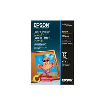 Asda Epson Photo Paper 50 Sheets 10X15cm offer