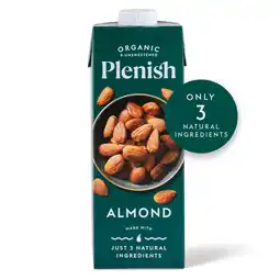 Morrisons Plenish Organic Almond Milk offer