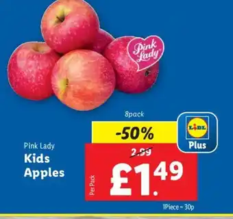 Lidl Pink Lady Kids Apples offer