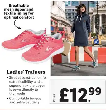 Lidl Ladies' Trainers offer