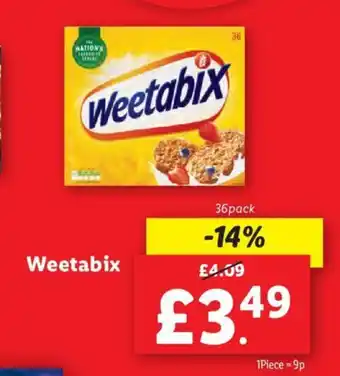 Lidl Weetabix offer