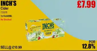 Bestway INCH'S Cider offer
