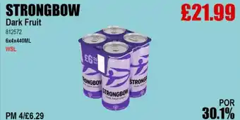 Bestway STRONGBOW Dark Fruit offer