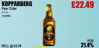 Bestway KOPPARBERG Pear Cider offer