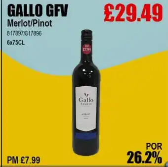 Bestway GALLO GFV Merlot/Pinot offer