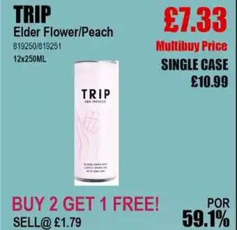 Bestway TRIP Elder Flower/Peach offer