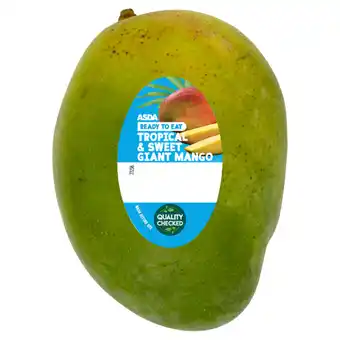 Asda ASDA Giant Mango (Typically 600g) offer