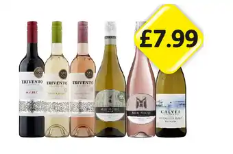 Londis View Trivento Malbec, Pinot Grigio, Malbec Rosé, Mud House Sauvignon Blanc, Sauvignon Blanc Rosé, Calvet Sauvignon Blanc offer