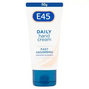 Asda E45 Daily Hand Cream 50ml offer