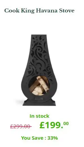 Cook King Havana Stove