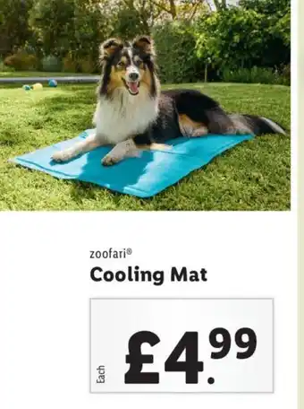 Lidl zoofari® Cooling Mat offer