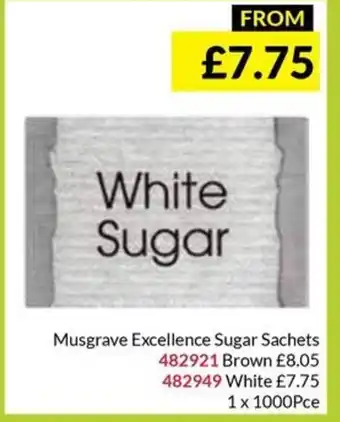 Musgrave MarketPlace Musgrave Excellence Sugar Sachets offer