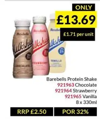 Musgrave MarketPlace Barebells Protein Shake offer
