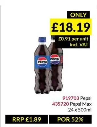Musgrave MarketPlace Pepsi offer