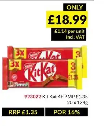 Musgrave MarketPlace Kit Kat 4F offer