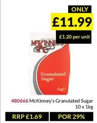 Musgrave MarketPlace McKinney's Granulated Sugar offer