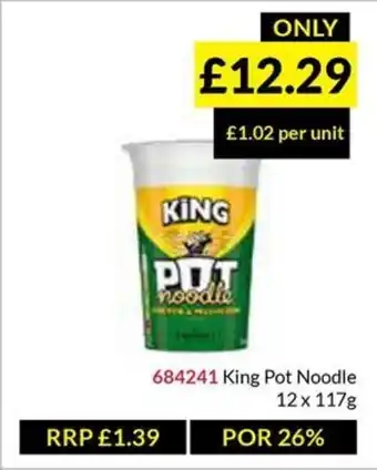 Musgrave MarketPlace King Pot Noodle offer