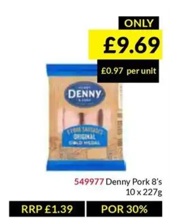 Musgrave MarketPlace Denny Pork 8's offer