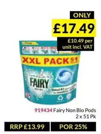 Musgrave MarketPlace Fairy Non Bio Pods offer