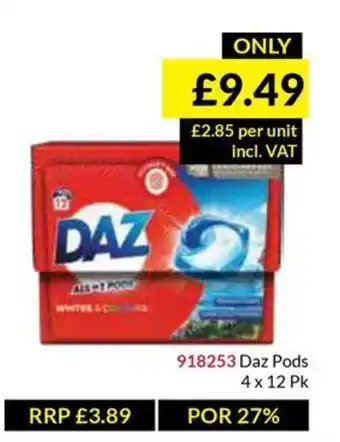 Musgrave MarketPlace Daz Pods offer